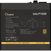 Блок питания Ocypus Iota P1000 Iota-P1000-G1FFBK024X-EU