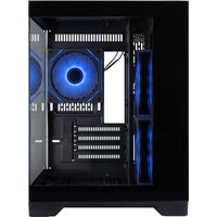 Корпус 1stPlayer Megaview MV6-TP ARGB (черный)