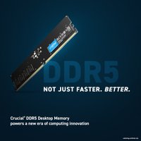 Оперативная память Crucial 16ГБ DDR5 5600 МГц CT16G56C46U5T