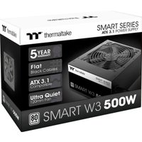 Блок питания Thermaltake Smart W3 500W PS-SPW-0500NNFAWE-1