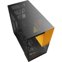 Корпус Geometric Future Model 5 (черный/желтый)