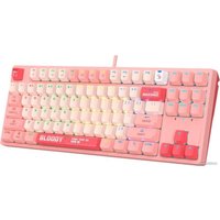 Клавиатура A4Tech Bloody S87 Energy Pink (Bloody BLMS Red Plus)