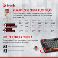 Клавиатура A4Tech Bloody S87 Energy Red (Bloody BLMS Red Plus)