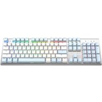 Клавиатура A4Tech Fstyler FS100 Neon (серебристый/голубой)