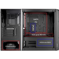Корпус Ginzzu CL610