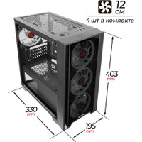 Корпус Ginzzu CL610