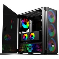 Корпус Soeyi AX1-B10 Tempered Glass
