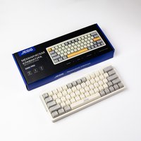 Клавиатура JEGG ZA63 Pro Beige Gray Yellow (TNT Yellow)