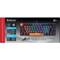 Клавиатура Defender Apex GK-002 (серый/черный)