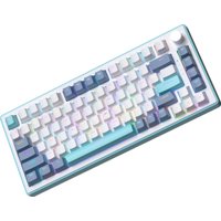 Клавиатура JEGG ZA82 White Navy Blue (OUTEMU Orange)
