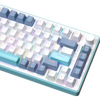 Клавиатура JEGG ZA82 White Navy Blue (OUTEMU Orange)