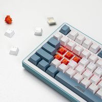Клавиатура JEGG ZA82 White Navy Blue (OUTEMU Orange)