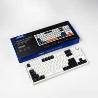 Клавиатура JEGG ZA87 Pro White Black Orange (TNT Yellow)