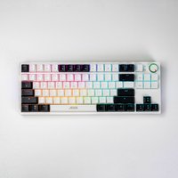 Клавиатура JEGG ZA87 Pro White Black Orange (TNT Yellow)