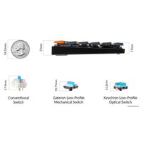 Клавиатура Keychron K5 SE RGB K5SE-E3-RU (Keychron Low Profile Optical Brown)