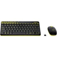 Офисный набор Logitech MK240 Nano 920-008198 (черный)