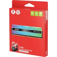 Оперативная память ADATA XPG Lancer Neon RGB 2x16ГБ DDR5 8000 МГц AX5U8000C3816G-DCLANRSG