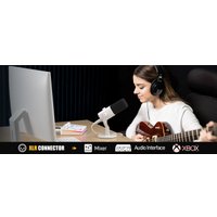 Проводной микрофон Maono PD100X (белый)