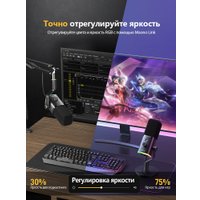 Проводной микрофон Maono PD100X (черный)