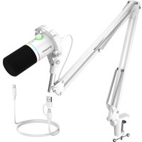 Проводной микрофон Maono PD200XS (белый)