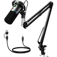 Проводной микрофон Maono PD200XS (черный)