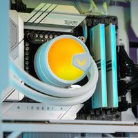 Система жидкостного охлаждения для процессора Valkyrie A240 ARGB (белый)