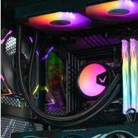 Система жидкостного охлаждения для процессора Valkyrie A240 ARGB (черный)