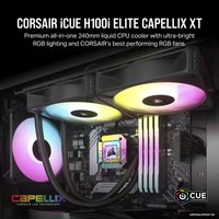 Система жидкостного охлаждения для процессора Corsair iCUE H100i Elite Capellix XT CW-9060068-WW