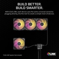 Вентилятор для корпуса Corsair iCUE LINK RX120 MAX RGB Triple Pack CO-9051034-WW