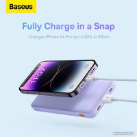 Внешний аккумулятор Baseus Airpow Fast Charge Power Bank 20W 10000mAh (сиреневый)