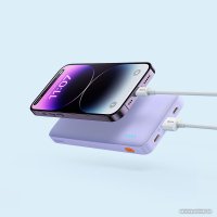 Внешний аккумулятор Baseus Airpow Fast Charge Power Bank 20W 10000mAh (сиреневый)