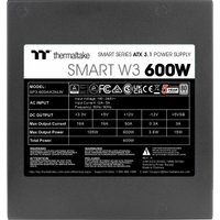 Блок питания Thermaltake Smart W3 600W PS-SPW-0600NNFAWE-1