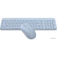 Офисный набор A4Tech Fstyler FG3300 Air2 (синий)