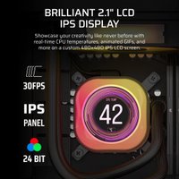 Система жидкостного охлаждения для процессора Corsair iCUE LINK TITAN 240 RX LCD CW-9061022-WW