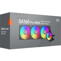 Система жидкостного охлаждения для процессора PCCooler DA360 Pro ARGB (черный)