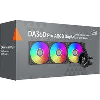 Система жидкостного охлаждения для процессора PCCooler DA360 Pro ARGB Digital (черный)
