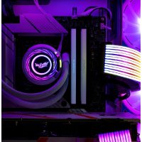 Система жидкостного охлаждения для процессора Valkyrie Jarn 240 ARGB (белый)