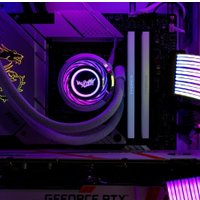 Система жидкостного охлаждения для процессора Valkyrie Jarn 420 ARGB (белый)