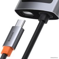 Док-станция Baseus Metal Gleam Series 4 in 1 Multifunctional Type-C CAHUB-CY0G