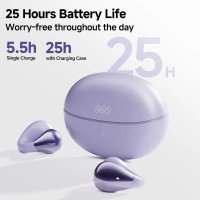 Наушники QCY Crossky C30 (сиреневый)