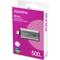 Внешний накопитель ADATA SC750 500GB SC750-500G-CCBK