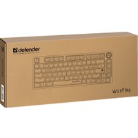 Клавиатура Defender Wildfire GK-213 (черный/серый)