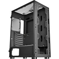 Корпус 1stPlayer GO6 GO6-BK-4FS7 (черный)