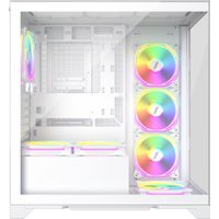 Корпус 1stPlayer Mi8 MI8-WH-3FC7R-W-1FC7-W (белый)