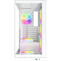 Корпус 1stPlayer Mi8 MI8-WH-3FC7R-W-1FC7-W (белый)