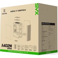 Корпус XASTRA A402M 4FRGB (черный)