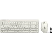 Офисный набор A4Tech Fstyler FG2400 Air (бежевый)