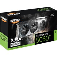 Видеокарта Inno3D GeForce RTX 5060 Ti 8GB Twin X3 OC N506T3-08D7X-193075L