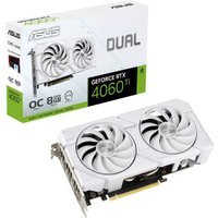 Видеокарта ASUS Dual GeForce RTX 4060 Ti Evo White OC Edition 8GB GDDR6 DUAL-RTX4060TI-O8G-EVO-WHITE