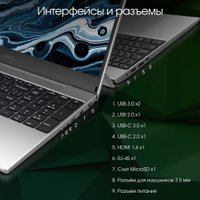 Ноутбук Digma Pro Breve DN15R7-ADXW05